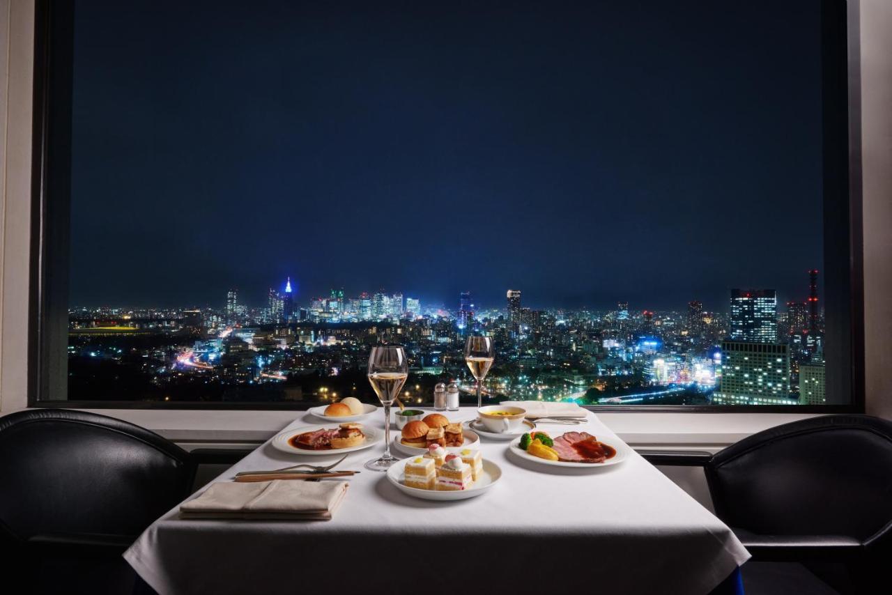 Hotel New Otani Tokyo The Main Exteriör bild View from the restaurant