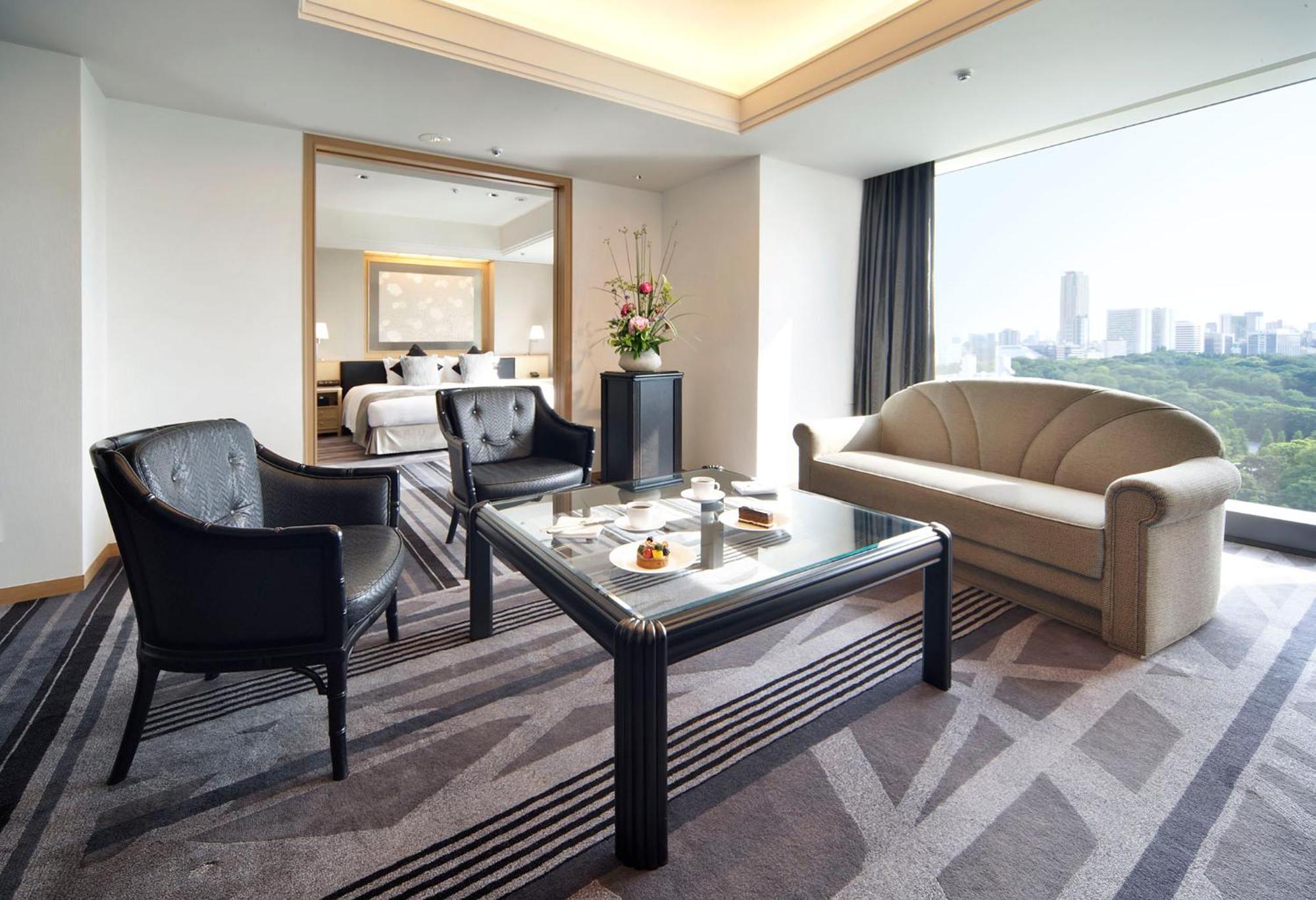 Hotel New Otani Tokyo The Main Exteriör bild A suite at the hotel